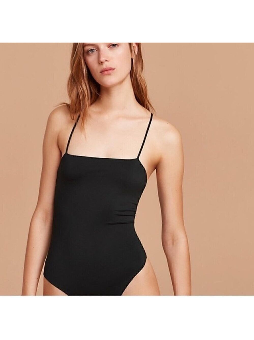 Wilfred Naidoo Criss bodysuit Spaghetti Strap Criss Cross Yellow Womens Small - Picture 13 of 16